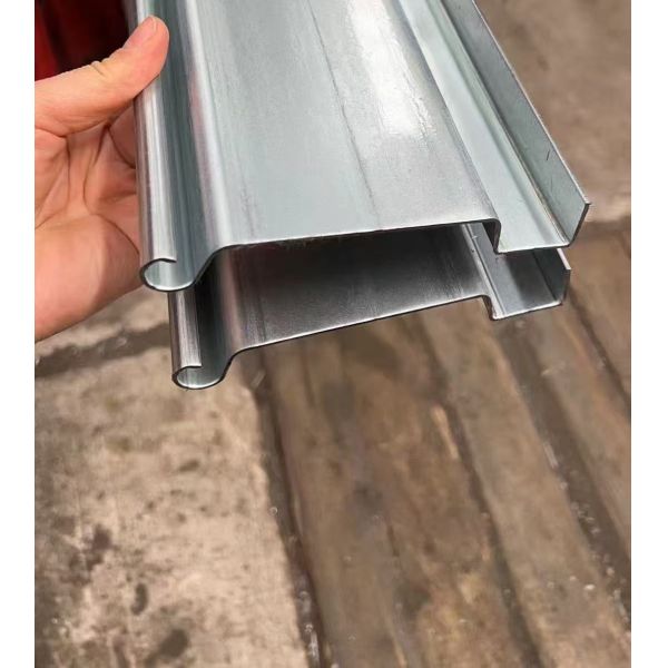 Galvanized Steel Roller Shutter Bottom Rail Anti Corrosion Customizable Sizes