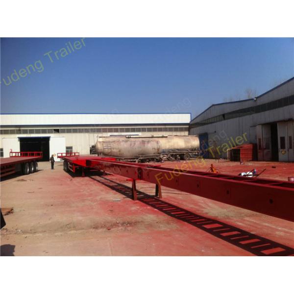 Telescopic Wind Blade Transport 40 Foot Semi Trailer 50 Ton Can Extend