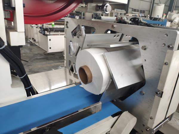Máquina de corte de papel pequena do rolo do PLC da bobina, máquina da laminação do papel do inversor com cortador
