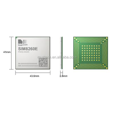SIMCOM SIM8260A Multi-Band 5G Module with R16 5G NSA/SA Support and USB3.1 Interface for M2M Applications