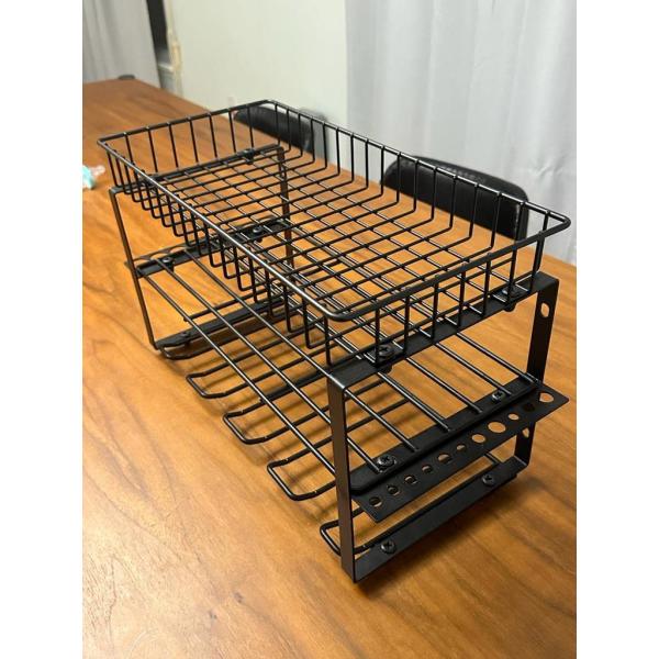 4 слоя гараж инструментальный организатор Хранилище с 8 сверло слоты отвертка держатель сверлитель держатель молоток держатель