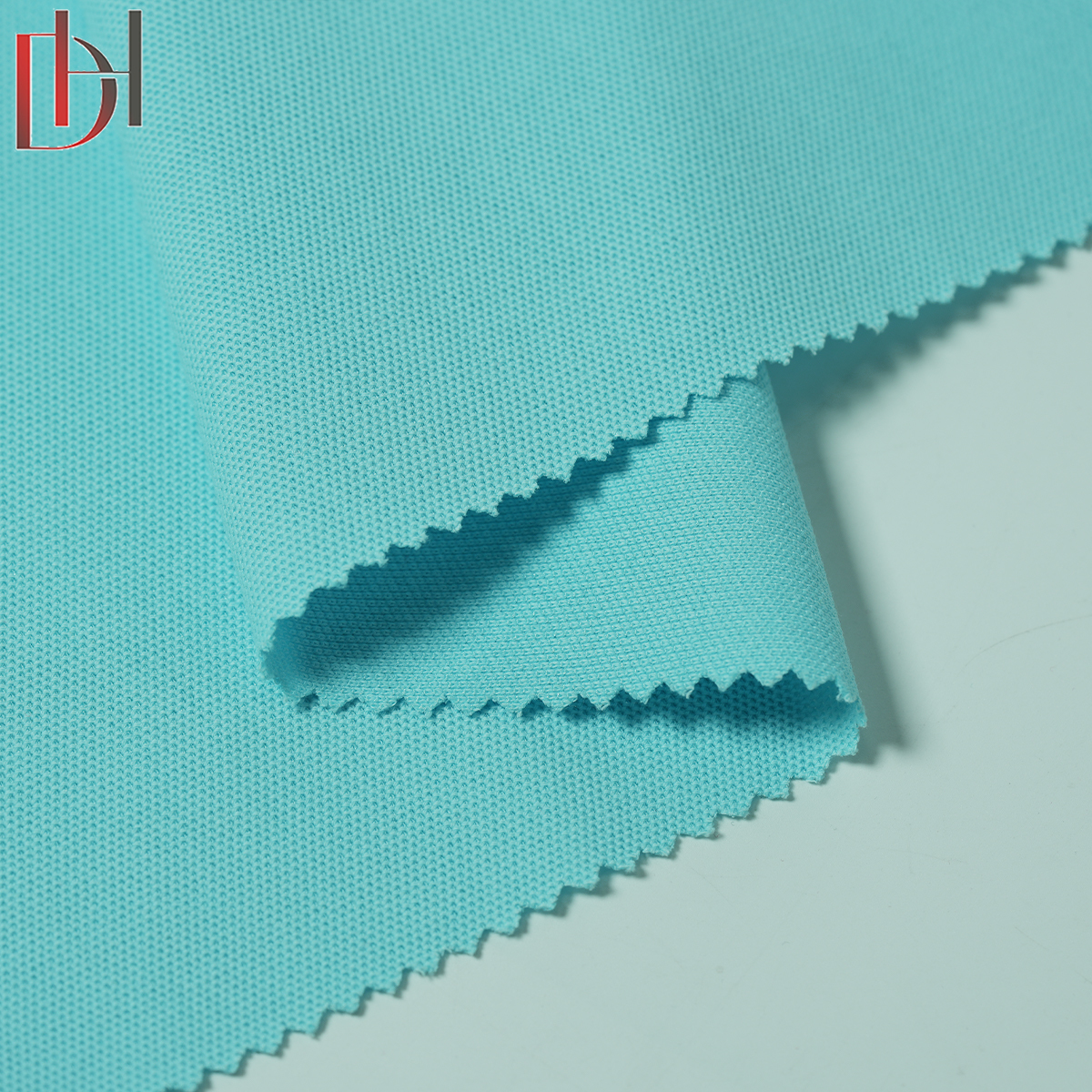 Fabric Factory Sale Comfort Cotton Pique Knit Fabric for Leisure Sport‑Style Outfits T-shirt