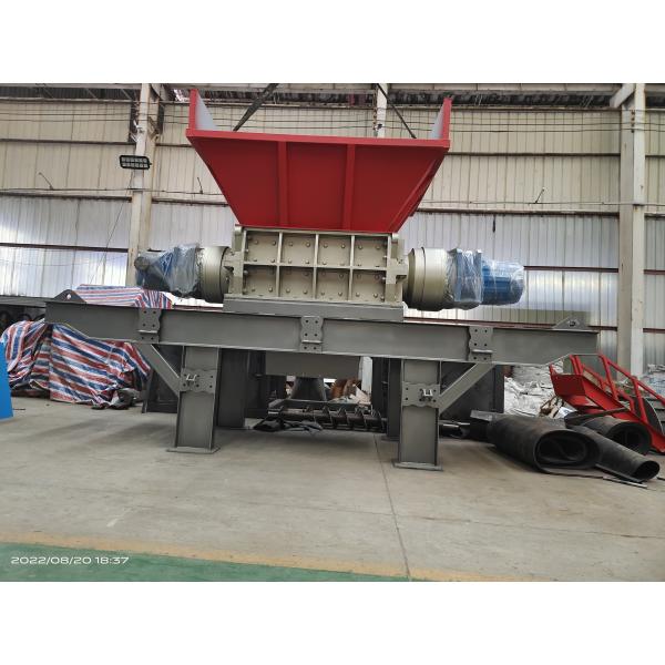 90kW Heavy Duty Tyre Shredding Machine for Printing Shops and Scrap Car Tire Recycling