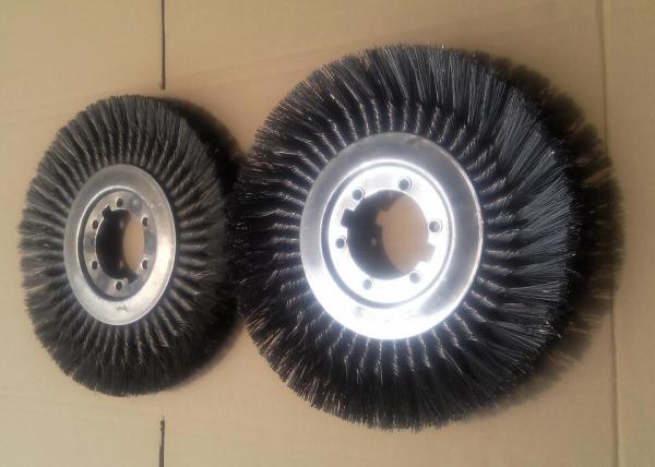 Pipeline Wire Wheel Brushes / Twisted Knot Wheel Brushes for Surface Treatment