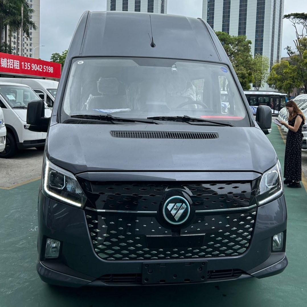 Long‑Wheelbase High‑Roof 4×2 Rear‑Wheel‑Drive 17‑Seat Electric Passenger Van - new energy passenger van