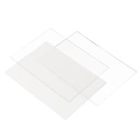Painéis de acrílico fundido de alta transparência para o exterior com cores ricas e superior
