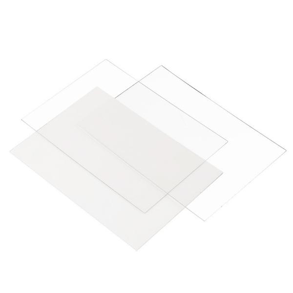 Placa de plástico transparente transparente folha de acrílico cortada ao tamanho 6mm folha de acrílico transparente fundido para sinalização