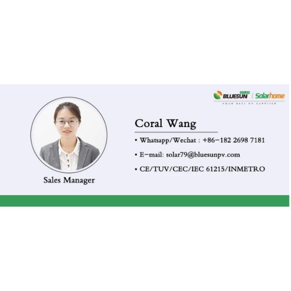 Bluesun Hot-selling Half Cut 550 Watts 560 Watts 565 Watts Solar Panels Kit for Home