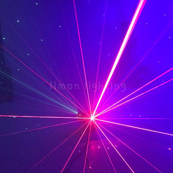 180W 3 Heads Disco Rotating Ball Laser Beam 2in1 Mini Moving Head Light