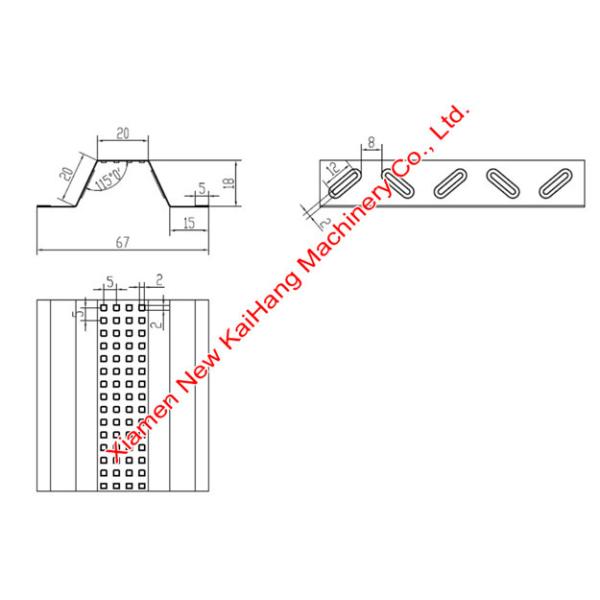 Ферменная конструкция крыши Purlin верхней шляпы PPGL формируя машину