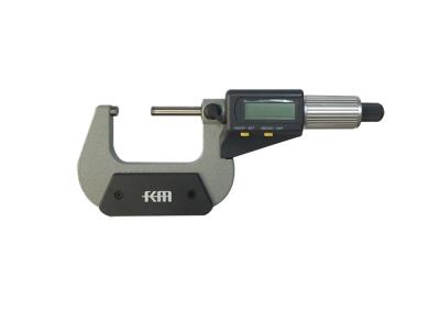 25-50mm Digital Outside Micrometer With 0.001mm Graduation And Carbide Measuring Face