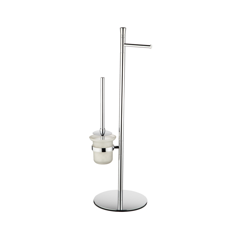 Standing Toilet Paper Holder High End Hotel Toilet Accessories 2 Rods