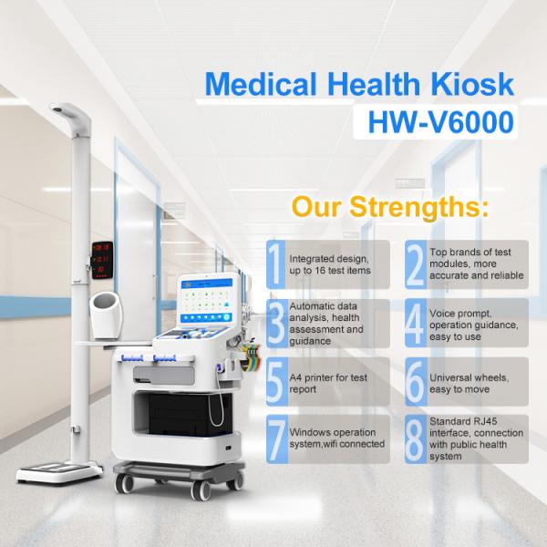 Streamlined Healthcare Physical Examination All-in-One Health Kiosk for Patients