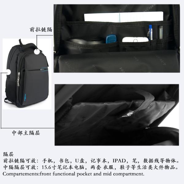 4 leaf cfover Men trade bag 15.inch laptop bag computer bag for business trip