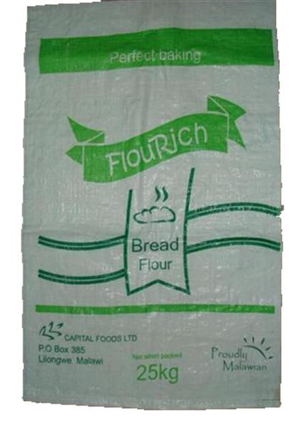 Durable Woven Polypropylene Flour Packaging Bags 25kg High Strength Reusable