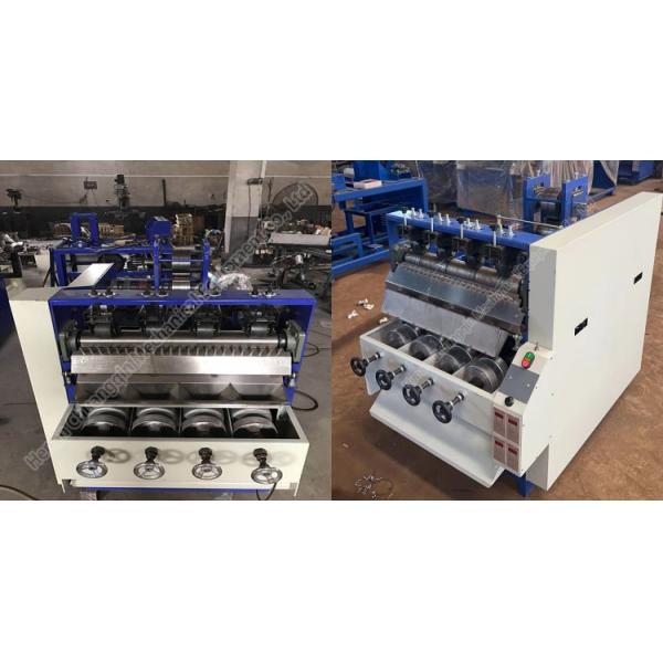 Combined Stainless Steel Scrubber Making Machine 5 Ball 5 Head Scourer For Making Steel Balls