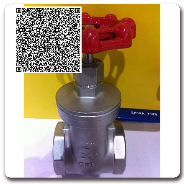 1000wog M/F stainless steel screwed full port npt ball valve