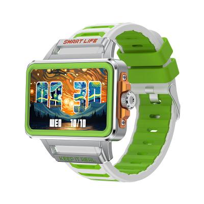 S666 Montres intelligentes de forme carrée Rappel d'image Gestion de la santé Surveillance du sommeil Montres intelligentes