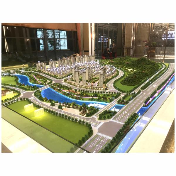 Residential Commercial 1:100 Scale Buildings Architectural Model Display Customized