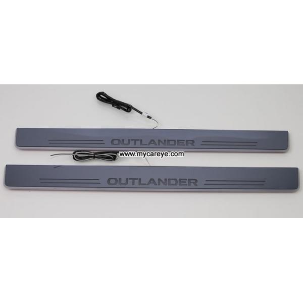 Mitsubishi Outlander car Water proof Welcome pedal auto lights sill door pedal