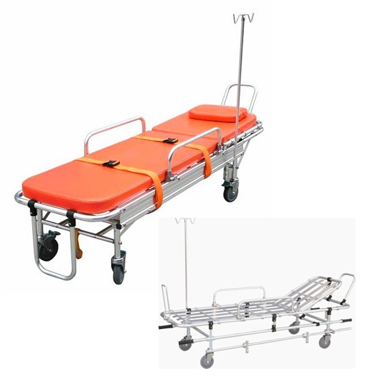 Ambulance Stretcher Medical Emergency Rescue Aluminum Alloy Stretcher (ALS-S001)