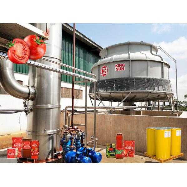 Industrial Grade Tomato Processing Line with One-stop Solution for Continuous Manufacturing of Tomato Paste and Sauce