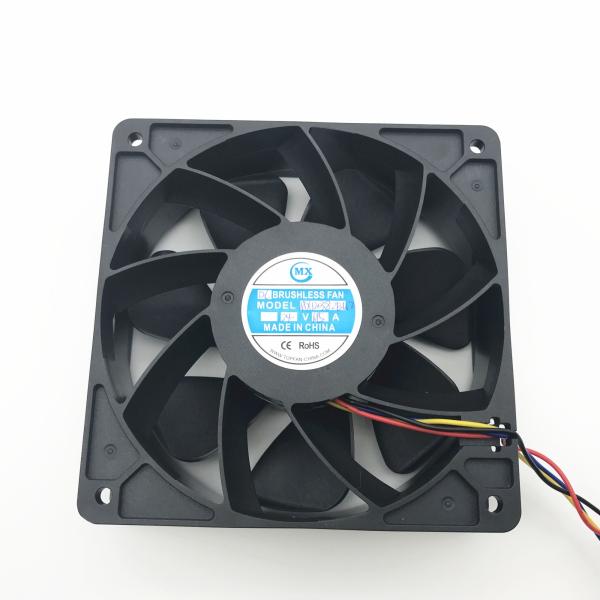 4 Wire Brushless Equipment Cooling Fans Cabinet Cooling Fan Ball / Hydraulic Bearing