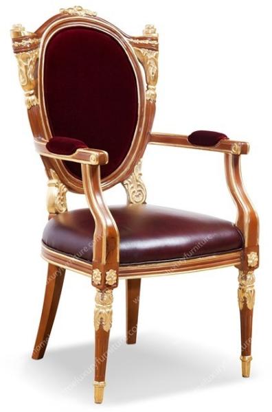 Leather Chairs Dining Chairs Popular in Russia Fabric Chair Dining Room Furniture FY-138