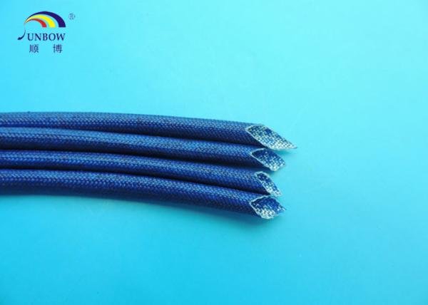 Insulation Acrylic Fiberglass Sleeving / Sleeves Wear Resistance oil proof