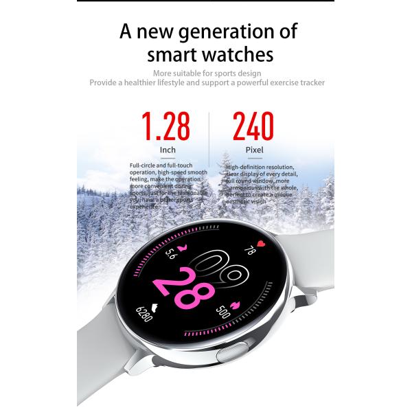Smartwatch Ios андроида NRF52840, дозор Bluetooth руки BLE Ver 5,0