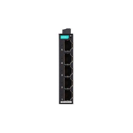 New 5-port entry-level unmanaged full Gigabit Ethernet switches Moxa EDS-G2005-EL Series switch