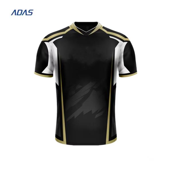 Anti Shrink Neon Color Gaming Esports Uniform Jersey Shirts Adults Custom