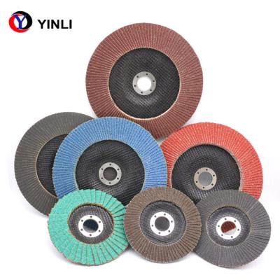 5 revestimento protetor abrasivo da fibra de vidro dos discos 115x22mm 125x22mm da aleta da polegada