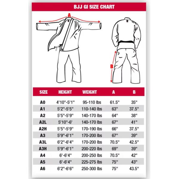 BJJ Kimono 100% Cotton Ripstop Gi Unisex Adult 450gsm Breathable Competition Suit