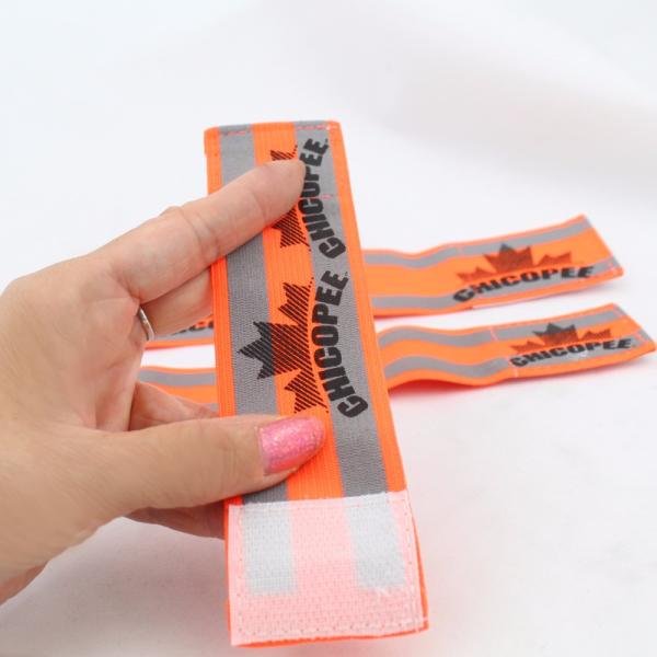 Customized Logo Nylon Reflective Safety Dog And Cat Band , Pet Band For Night