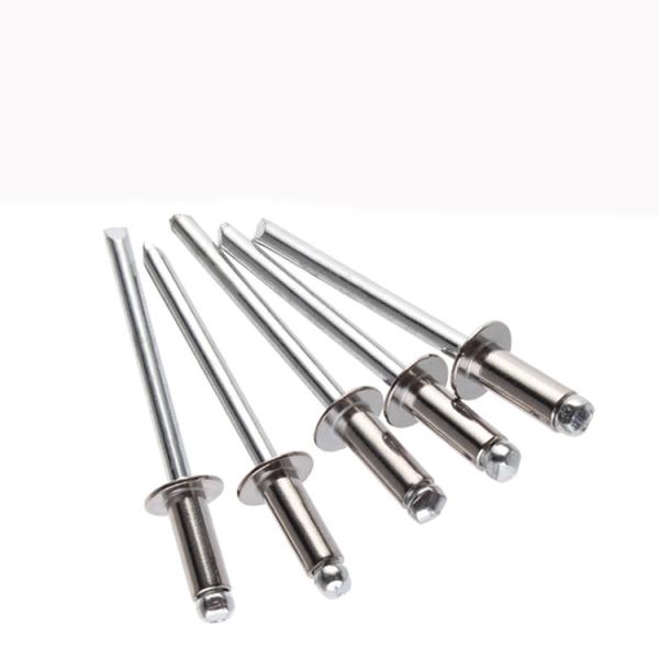 Plain Color Stainless Steel Waterproof Blind Rivet Standard Size