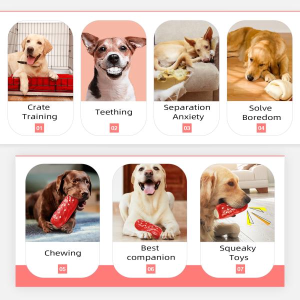 Interactive Pet Dog Toys for Small Medium and Large Dogs Logo Customized Logo Acceptable