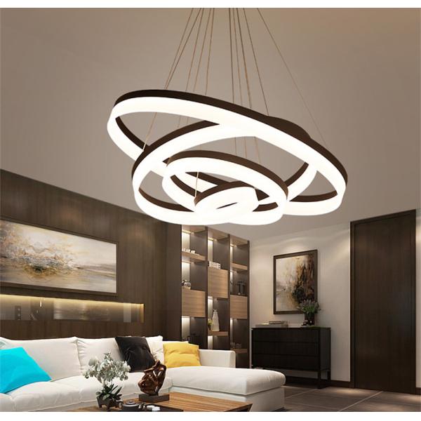 Смертной казнью через повешение черноты CCT 3000K/белых свет кольца финиша 400mm 600mm приведенный