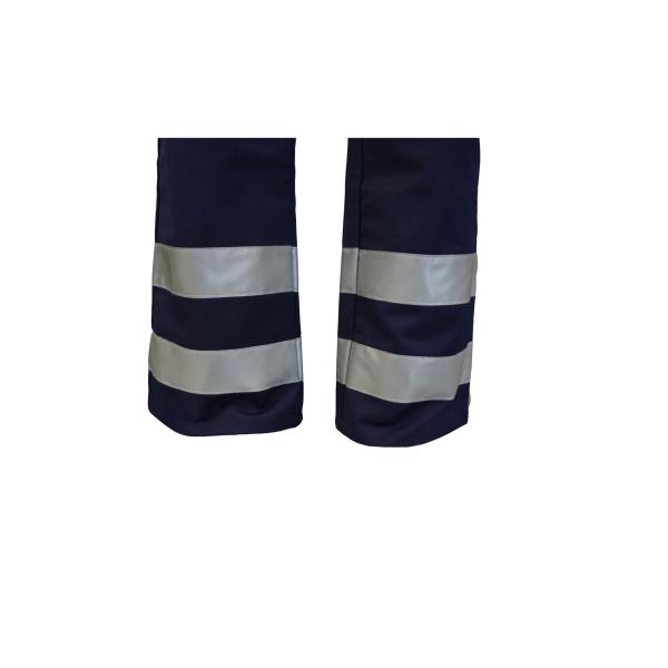 Workwear брюк работы сини военно-морского флота 275GSM с карманами мембраны и крюком & петлей