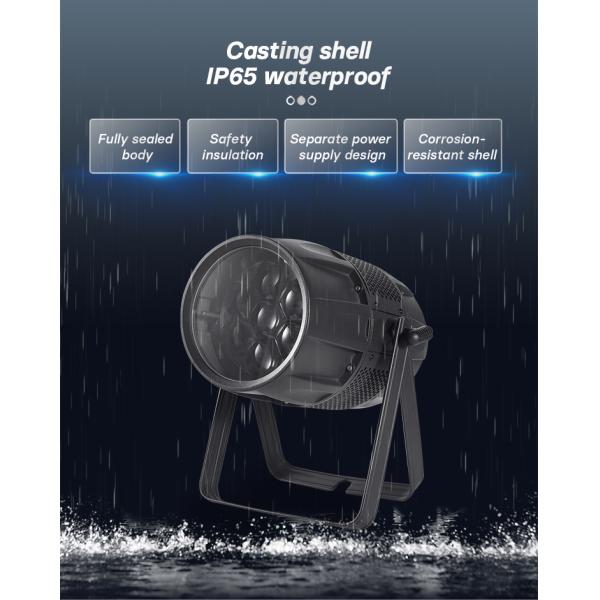 7×40W RGBW zoom waterproof light professional stage light Zoom Outdoor par Light