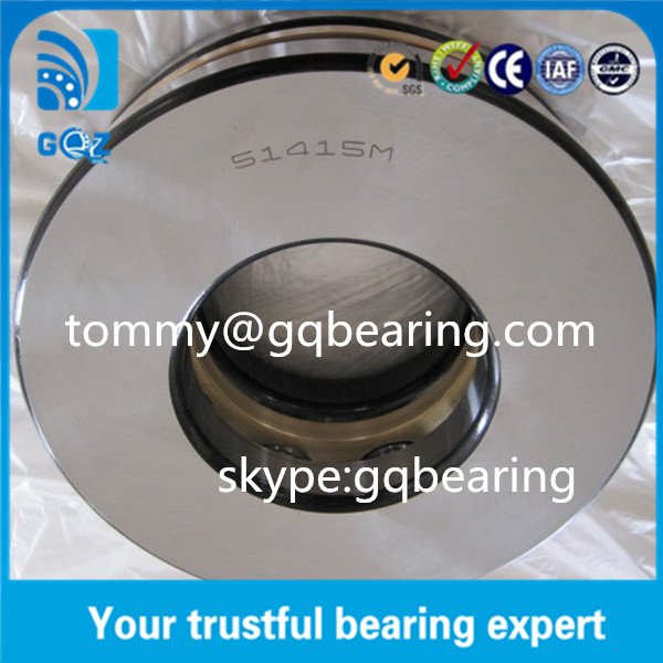 51415M Brass Cage Thrust Ball Bearing , High Precision Ball Bearing For Machinery