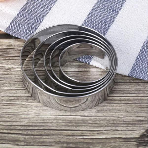 DIY регулируемый пирожный форм кольцо ODM Mousse кольца из нержавеющей стали