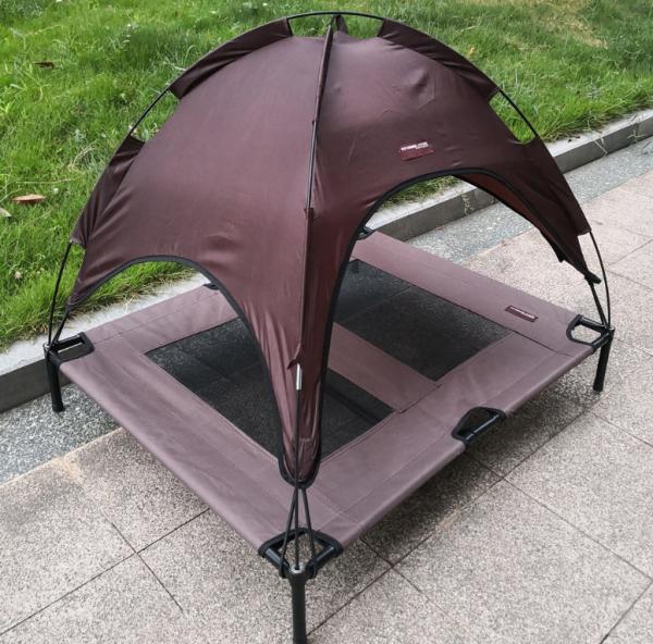 122x91x16cm Portable dog bed with tent, military bed, golden retriever mattress, Teddy Little Medium Dog House with tent