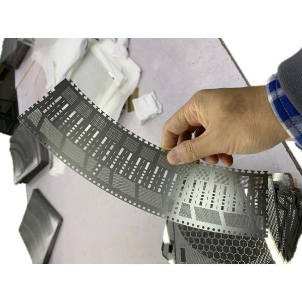 ярлык металла 0.2mm толстый покрывает плиту диктора радио сетки нержавеющей стали вытравленную листом