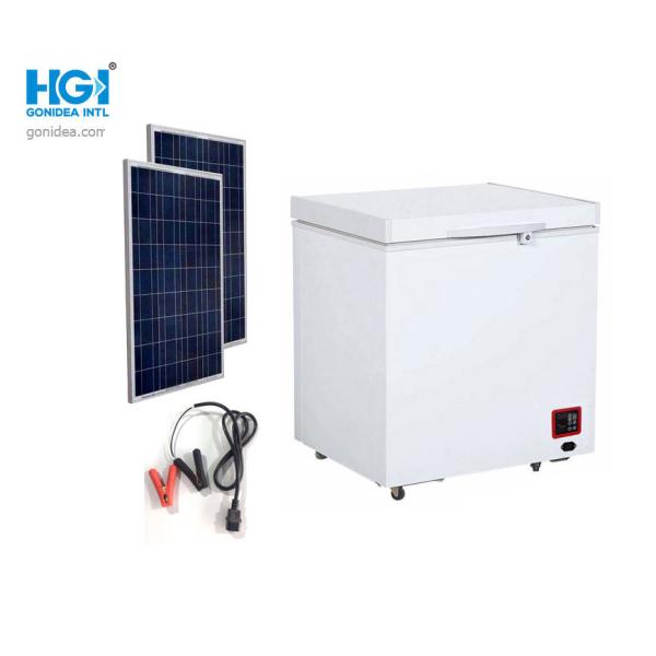 Быстрые охлаждая сбережения энергии комода 37.5kg R134a замораживателя солнечной энергии 150L