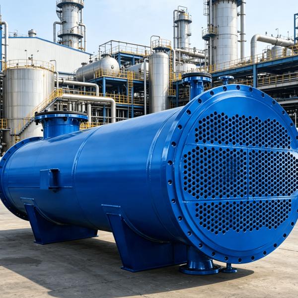 Stainless Steel Chemical Scrubber Tower with Customized Size and 0.1-10 Mpa Design Pressure for Emission Control