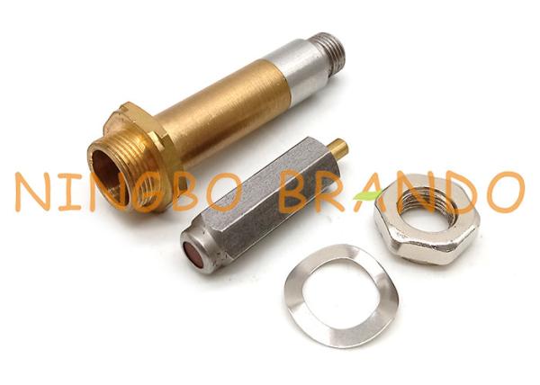 Armadura movente da válvula de solenoide do núcleo do ferro de bronze do tubo de guia M12