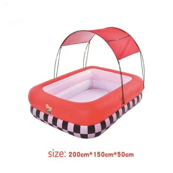 Not Coated Sail Finishing Children Inflatable Circus Tent Pool for Full-Sized Family