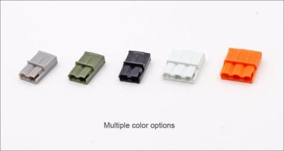 2068 Female And Male Plug In Electrical Connector For Lighting Led 2pin 3pin CE ROHS