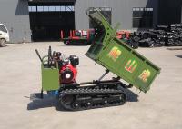 0,8 Ton For Farm/minerações Mini Rubber Track Dumper, transportador da trilha
